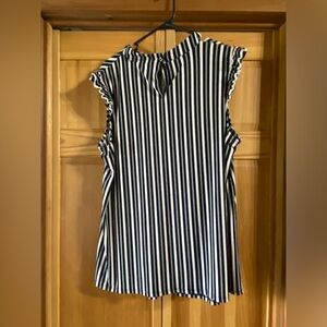 Adrianna Papell flutter sleeveless top